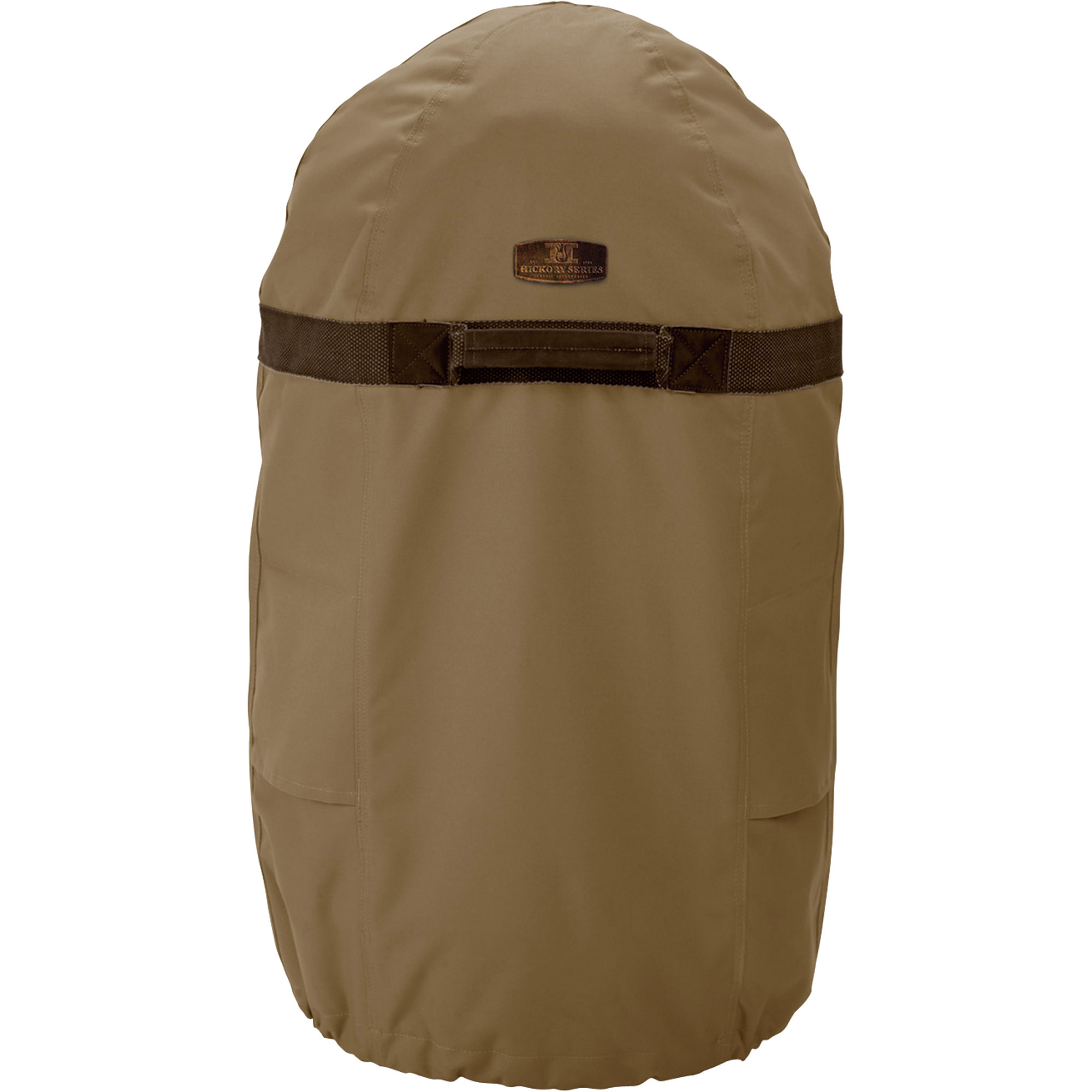 Classic Accessories Hickory Heavy-Duty Smoker/Fryer Cover, Large 24in. Dia. x 46in.H, Model# 55-037-032401-00